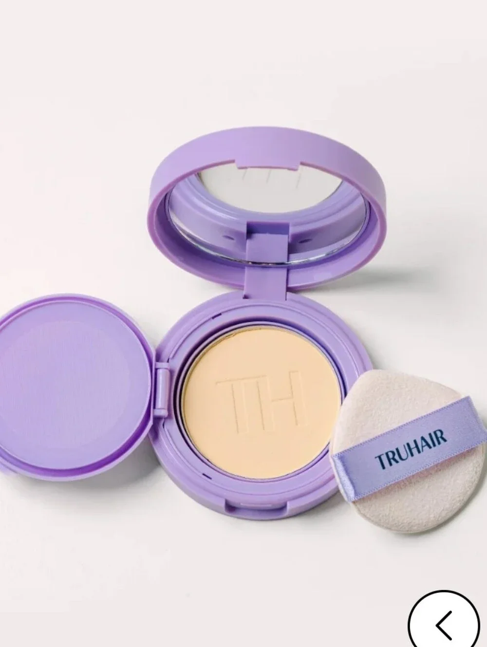 Truhair Light Blonde Root & Scalp Cover Up Pressed Powder Hair Compact